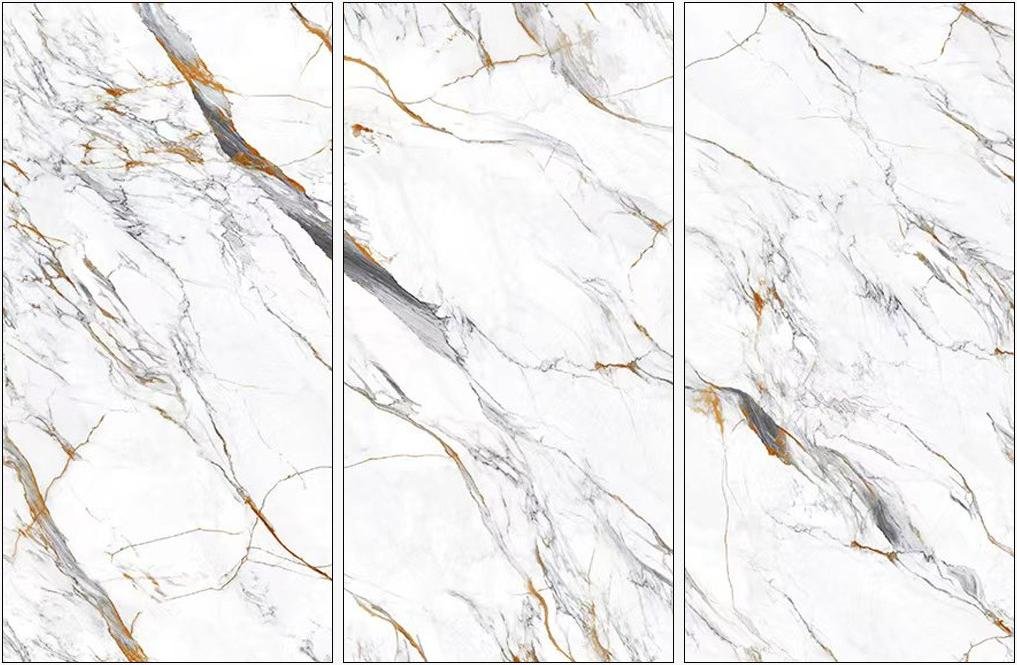 Sculpture Calacatta Golden ABC — Lumina